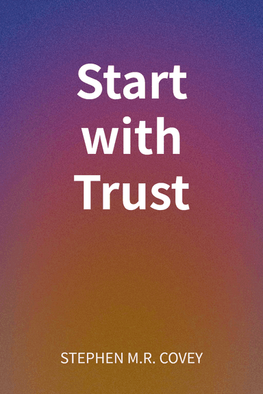 Start with Trust cover