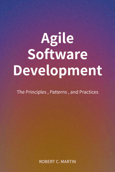 Agile Software Development cover