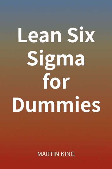 Lean Six Sigma for Dummies cover