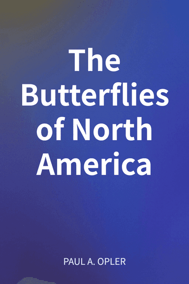 The Butterflies of North America cover