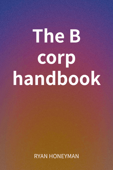 The B corp handbook cover