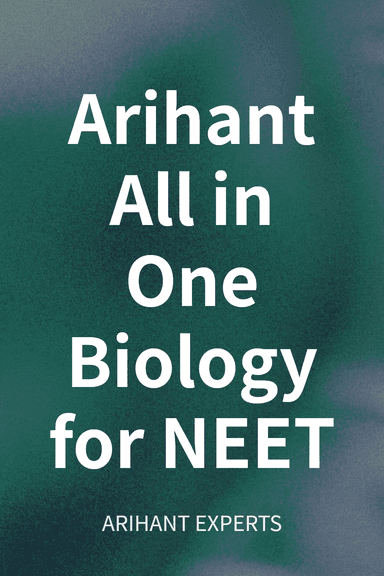 Arihant All in One Biology for NEET cover