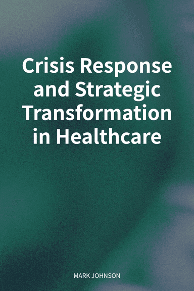 Crisis Response and Strategic Transformation in Healthcare cover