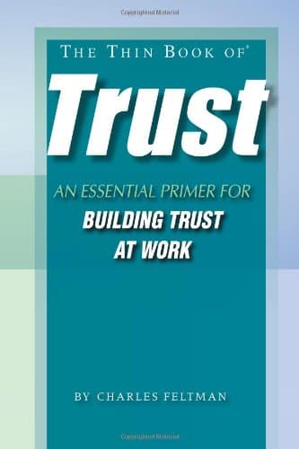 The Thin Book of Trust cover