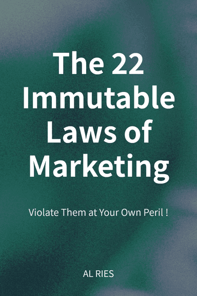 The 22 Immutable Laws of Marketing cover