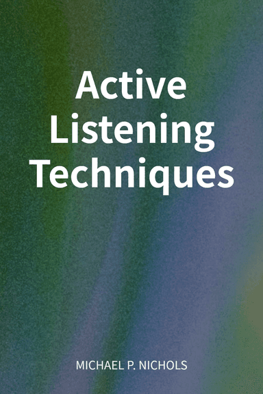 Active Listening Techniques cover