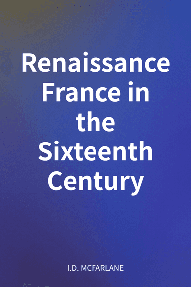 Renaissance France in the Sixteenth Century cover