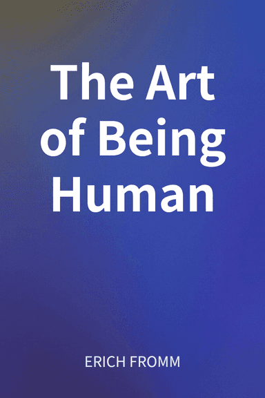 The Art of Being Human cover