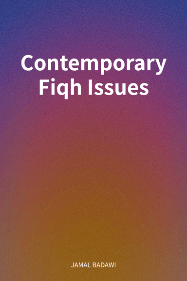 Contemporary Fiqh Issues cover
