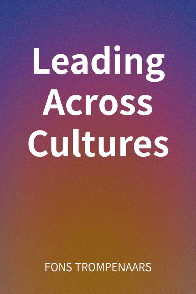 Leading Across Cultures cover