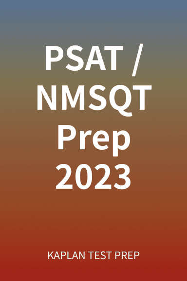 PSAT/NMSQT Prep 2023 cover