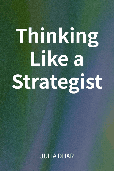 Thinking Like a Strategist cover