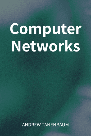 Computer Networks cover