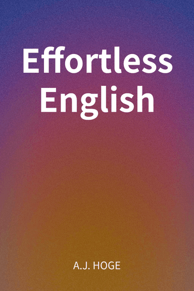 Effortless English cover