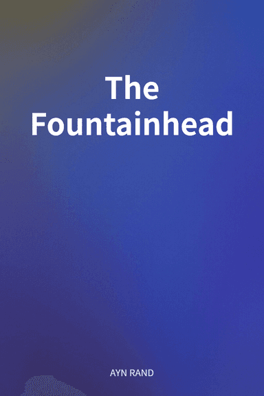 The Fountainhead cover