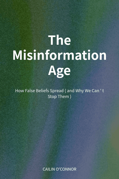 The Misinformation Age cover