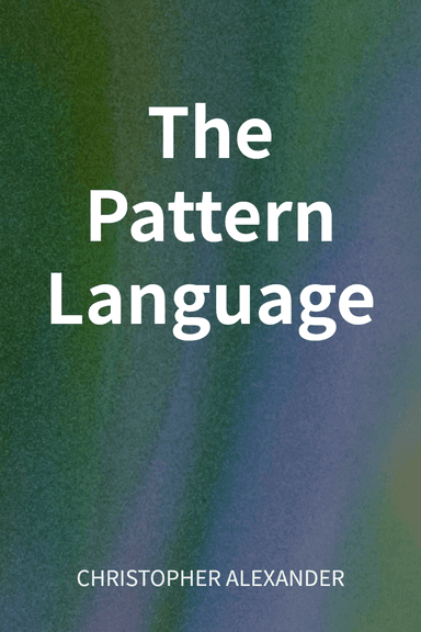 The Pattern Language cover