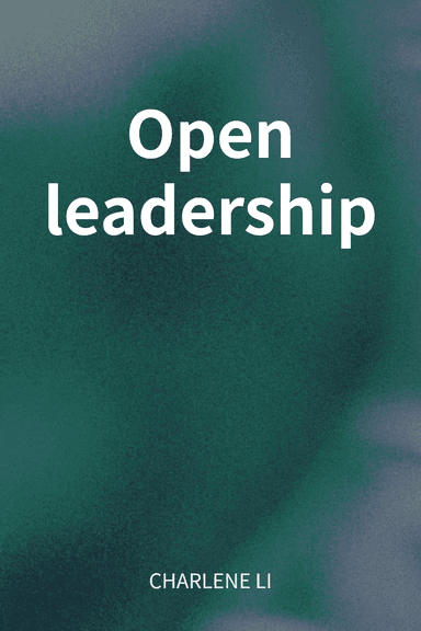 Open leadership cover