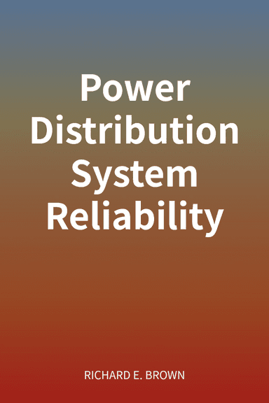 Power Distribution System Reliability cover