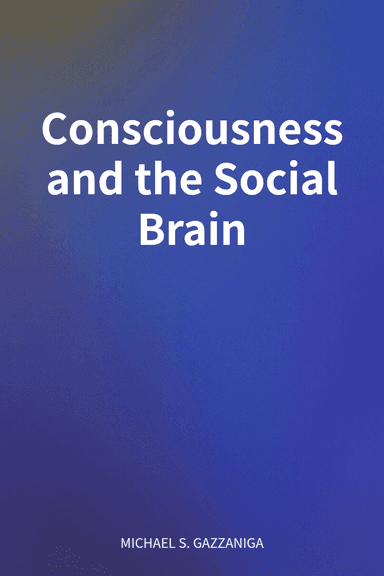 Consciousness and the Social Brain cover
