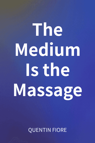 The Medium Is the Massage cover