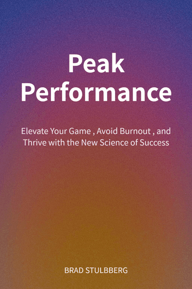 Peak Performance cover