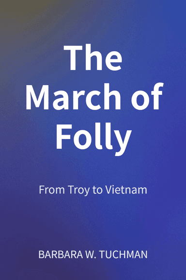 The March of Folly cover
