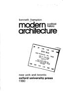 Modern architecture cover