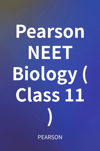 Pearson NEET Biology (Class 11) cover
