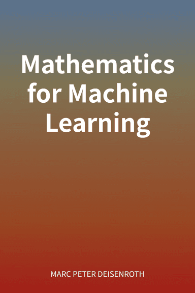 Mathematics for Machine Learning cover