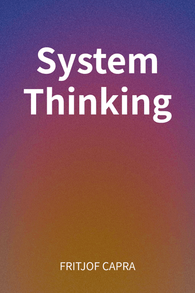 System Thinking cover