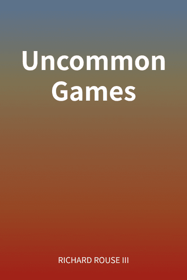 Uncommon Games cover