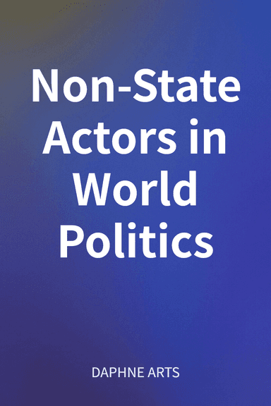 Non-State Actors in World Politics cover