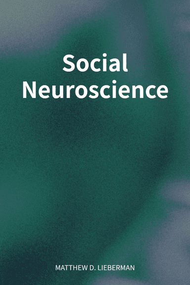 Social Neuroscience cover