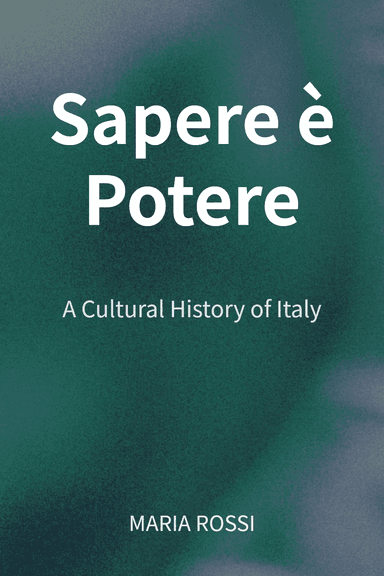 Sapere è Potere cover