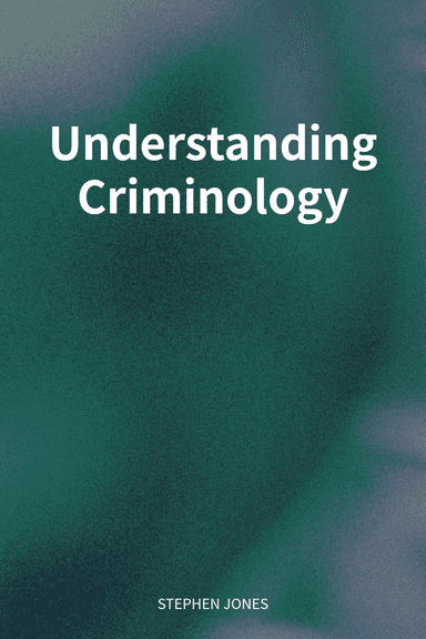 Understanding Criminology cover