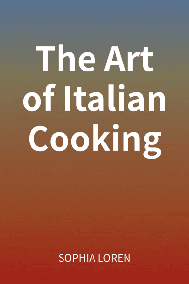 The Art of Italian Cooking cover