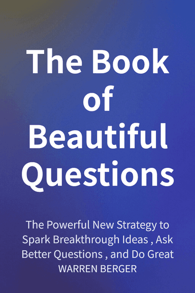 The Book of Beautiful Questions cover
