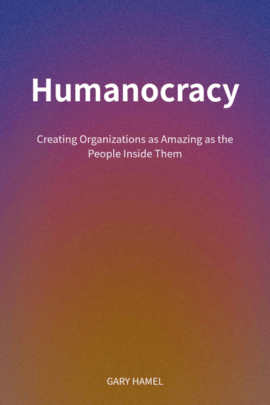 Humanocracy cover
