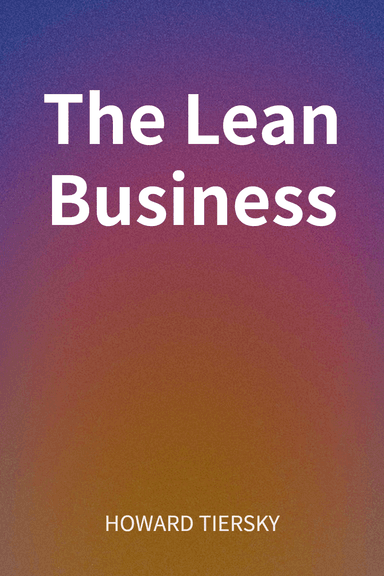 The Lean Business cover