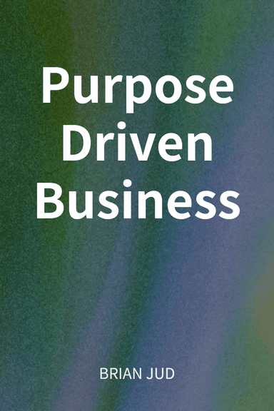 Purpose Driven Business cover