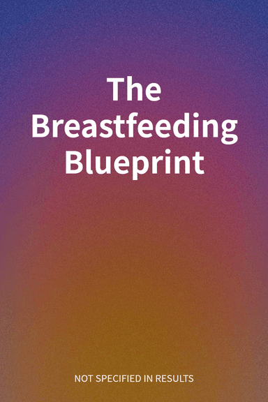 The Breastfeeding Blueprint cover