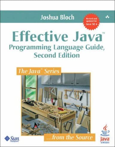 Effective Java cover