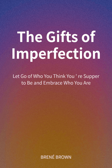 The Gifts of Imperfection cover