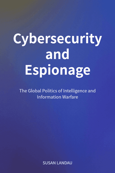 Cybersecurity and Espionage cover