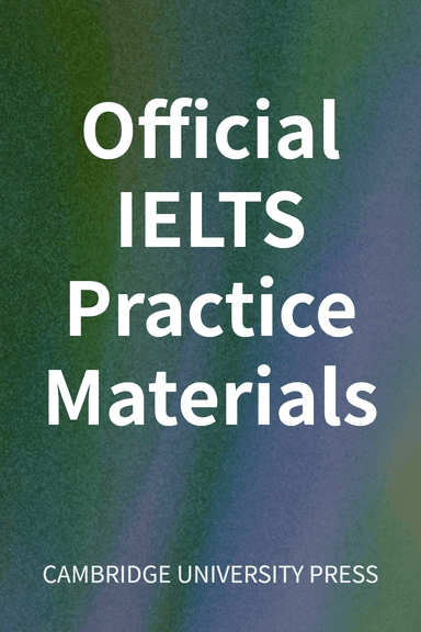 Official IELTS Practice Materials cover