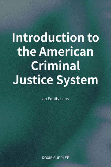 Introduction to the American Criminal Justice System cover