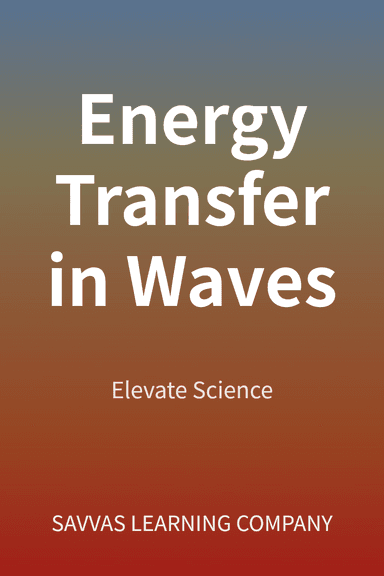 Energy Transfer in Waves cover