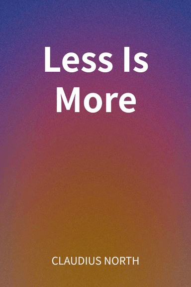 Less Is More cover