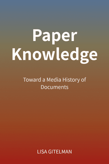 Paper Knowledge cover